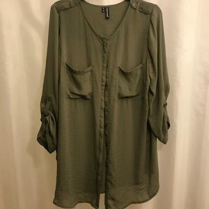 Olive green Maurice Tunic